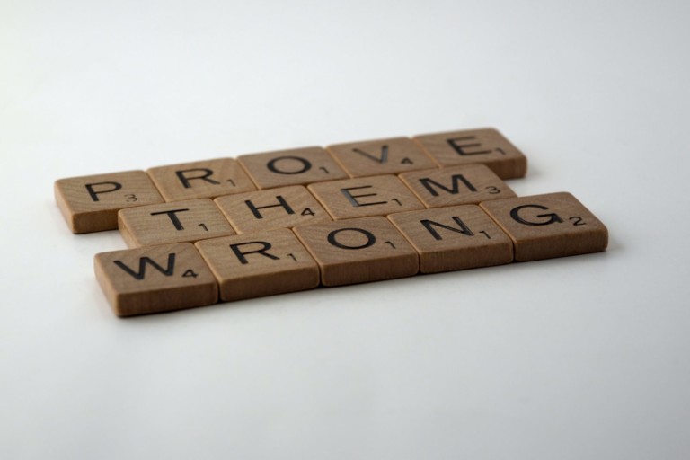brown wooden blocks on white table